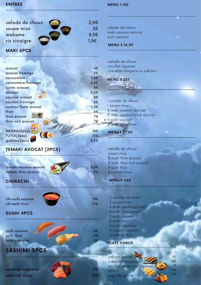 Baleine Grise - Menu Image 2